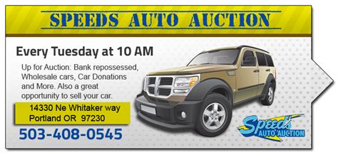 At <b>Speeds</b> <b>Auto</b> <b>Auctions</b> in <b>Portland</b>, we help the public buy vehicles. . Speeds towing auction portland or